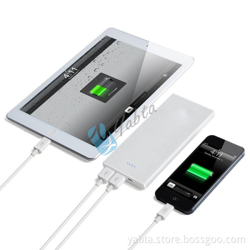 Ultra-Slim External Battery Portable Mobile Power Bank Charger